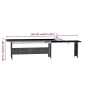 vidaXL Set Divani da Giardino 6 pz con Cuscini in Polyrattan Grigio vidaXL Set Divani da Giardino 6 pz con Cuscini in Polyrattan Grigio