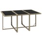 vidaXL Set da Pranzo per Giardino 7pz con Cuscini in Polyrattan Beige vidaXL Set da Pranzo per Giardino 7pz con Cuscini in Polyrattan Beige