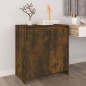vidaXL Credenza Rovere Fumo 70x41x75 cm in Legno Multistrato vidaXL Credenza Rovere Fumo 70x41x75 cm in Legno Multistrato