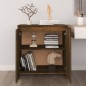 vidaXL Credenza Rovere Fumo 70x41x75 cm in Legno Multistrato vidaXL Credenza Rovere Fumo 70x41x75 cm in Legno Multistrato
