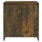 vidaXL Credenza Rovere Fumo 70x41x75 cm in Legno Multistrato vidaXL Credenza Rovere Fumo 70x41x75 cm in Legno Multistrato