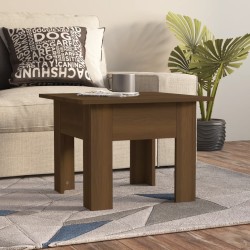 vidaXL Tavolino da Salotto Rovere Marrone 55x55x42 cm in Truciolato