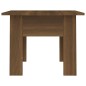 vidaXL Tavolino da Salotto Rovere Marrone 55x55x42 cm in Truciolato vidaXL Tavolino da Salotto Rovere Marrone 55x55x42 cm in Truciolato