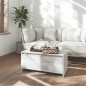 vidaXL Tavolino da Salotto Grigio Sonoma 90x50x41,5 cm in Truciolato vidaXL Tavolino da Salotto Grigio Sonoma 90x50x41,5 cm in Truciolato
