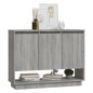 vidaXL Credenza Grigio Sonoma 97x31x75 cm in Truciolato vidaXL Credenza Grigio Sonoma 97x31x75 cm in Truciolato