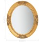 Specchio da Parete Stile Barocco 50x60 cm Oro Specchio da Parete Stile Barocco 50x60 cm Oro
