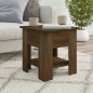 vidaXL Tavolino da Salotto Marrone Rovere 40x40x42cm Legno Multistrato vidaXL Tavolino da Salotto Marrone Rovere 40x40x42cm Legno Multistrato