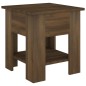 vidaXL Tavolino da Salotto Marrone Rovere 40x40x42cm Legno Multistrato vidaXL Tavolino da Salotto Marrone Rovere 40x40x42cm Legno Multistrato