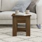 vidaXL Tavolino da Salotto Marrone Rovere 40x40x42cm Legno Multistrato vidaXL Tavolino da Salotto Marrone Rovere 40x40x42cm Legno Multistrato