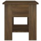 vidaXL Tavolino da Salotto Marrone Rovere 40x40x42cm Legno Multistrato vidaXL Tavolino da Salotto Marrone Rovere 40x40x42cm Legno Multistrato