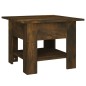 vidaXL Tavolino da Salotto Rovere Fumo 55x55x42 cm in Truciolato