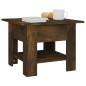 vidaXL Tavolino da Salotto Rovere Fumo 55x55x42 cm in Truciolato