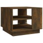 vidaXL Tavolino da Salotto Rovere Fumo 55x55x43 cm in Truciolato vidaXL Tavolino da Salotto Rovere Fumo 55x55x43 cm in Truciolato