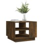 vidaXL Tavolino da Salotto Rovere Fumo 55x55x43 cm in Truciolato vidaXL Tavolino da Salotto Rovere Fumo 55x55x43 cm in Truciolato