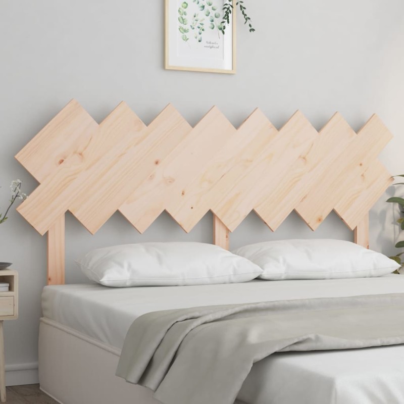 Testiera per Letto 159,5x3x80,5 cm in Legno Massello di Pino Testiera per Letto 159,5x3x80,5 cm in Legno Massello di Pino