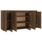 vidaXL Credenza Rovere Marrone 135x41x75 cm in Truciolato vidaXL Credenza Rovere Marrone 135x41x75 cm in Truciolato