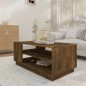 vidaXL Tavolino da Salotto Rovere Fumo 102x55x43 cm in Truciolato