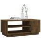 vidaXL Tavolino da Salotto Rovere Fumo 102x55x43 cm in Truciolato
