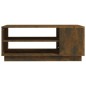 vidaXL Tavolino da Salotto Rovere Fumo 102x55x43 cm in Truciolato