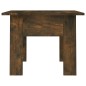 vidaXL Tavolino da Salotto Rovere Fumo 55x55x42 cm in Truciolato vidaXL Tavolino da Salotto Rovere Fumo 55x55x42 cm in Truciolato