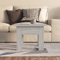 vidaXL Tavolino da Salotto Grigio Sonoma 55x55x42 cm in Truciolato