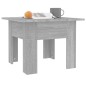 vidaXL Tavolino da Salotto Grigio Sonoma 55x55x42 cm in Truciolato