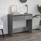 vidaXL Tavolo Consolle Grigio Sonoma 89x41x76,5 cm in Acciaio vidaXL Tavolo Consolle Grigio Sonoma 89x41x76,5 cm in Acciaio