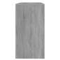 vidaXL Tavolo Consolle Grigio Sonoma 89x41x76,5 cm in Acciaio vidaXL Tavolo Consolle Grigio Sonoma 89x41x76,5 cm in Acciaio