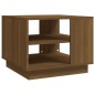 vidaXL Tavolino da Salotto Rovere Marrone 55x55x43 cm in Truciolato vidaXL Tavolino da Salotto Rovere Marrone 55x55x43 cm in Truciolato