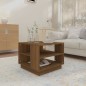 vidaXL Tavolino da Salotto Rovere Marrone 55x55x43 cm in Truciolato vidaXL Tavolino da Salotto Rovere Marrone 55x55x43 cm in Truciolato