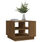 vidaXL Tavolino da Salotto Rovere Marrone 55x55x43 cm in Truciolato vidaXL Tavolino da Salotto Rovere Marrone 55x55x43 cm in Truciolato