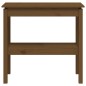 vidaXL Tavolo Consolle Miele 80x40x75 cm in Legno Massello di Pino vidaXL Tavolo Consolle Miele 80x40x75 cm in Legno Massello di Pino