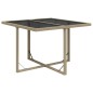 vidaXL Set da Pranzo per Giardino 9 pz con Cuscini in Polyrattan Beige vidaXL Set da Pranzo per Giardino 9 pz con Cuscini in Polyrattan Beige