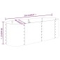 vidaXL Letto Giardino Acciaio Verniciato a Polvere 114x40x36cm Argento vidaXL Letto Giardino Acciaio Verniciato a Polvere 114x40x36cm Argento