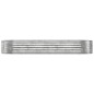 vidaXL Letto Giardino Acciaio Verniciato Polvere 249x100x36cm Argento vidaXL Letto Giardino Acciaio Verniciato Polvere 249x100x36cm Argento