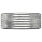 vidaXL Letto Giardino Acciaio Verniciato Polvere 249x100x36cm Argento vidaXL Letto Giardino Acciaio Verniciato Polvere 249x100x36cm Argento