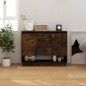 vidaXL Credenza Rovere Fumo 97x31x75 cm in Truciolato vidaXL Credenza Rovere Fumo 97x31x75 cm in Truciolato