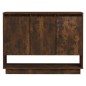 vidaXL Credenza Rovere Fumo 97x31x75 cm in Truciolato vidaXL Credenza Rovere Fumo 97x31x75 cm in Truciolato