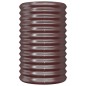 vidaXL Vaso Giardino Acciaio Verniciato a Polvere 40x40x68 cm Marrone vidaXL Vaso Giardino Acciaio Verniciato a Polvere 40x40x68 cm Marrone