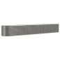 vidaXL Letto Giardino Acciaio Verniciato a Polvere 512x80x68 cm Grigio vidaXL Letto Giardino Acciaio Verniciato a Polvere 512x80x68 cm Grigio