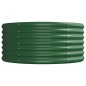 vidaXL Letto Giardino Acciaio Verniciato a Polvere 368x80x36 cm Verde vidaXL Letto Giardino Acciaio Verniciato a Polvere 368x80x36 cm Verde