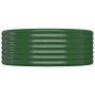 vidaXL Letto Giardino Acciaio Verniciato a Polvere 544x100x36 cm Verde vidaXL Letto Giardino Acciaio Verniciato a Polvere 544x100x36 cm Verde