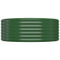 vidaXL Letto Giardino Acciaio Verniciato a Polvere 507x100x36 cm Verde vidaXL Letto Giardino Acciaio Verniciato a Polvere 507x100x36 cm Verde