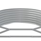 vidaXL Letto Giardino Acciaio Verniciato a Polvere 507x100x36 cm Verde vidaXL Letto Giardino Acciaio Verniciato a Polvere 507x100x36 cm Verde