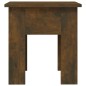 vidaXL Tavolino da Salotto Rovere Fumo 40x40x42 cm in Truciolato vidaXL Tavolino da Salotto Rovere Fumo 40x40x42 cm in Truciolato