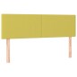 Testiere 2 pz Verdi 72x5x78/88 cm in Tessuto