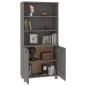 vidaXL Credenza HAMAR in Legno Massello di Pino Grigio Chiaro vidaXL Credenza HAMAR in Legno Massello di Pino Grigio Chiaro