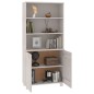 vidaXL Credenza HAMAR in Legno Massello di Pino Bianca vidaXL Credenza HAMAR in Legno Massello di Pino Bianca