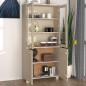 vidaXL Credenza HAMAR in Legno Massello di Pino Marrone vidaXL Credenza HAMAR in Legno Massello di Pino Marrone