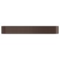 vidaXL Letto Giardino Acciaio Verniciato Polvere 507x100x68 cm Marrone vidaXL Letto Giardino Acciaio Verniciato Polvere 507x100x68 cm Marrone